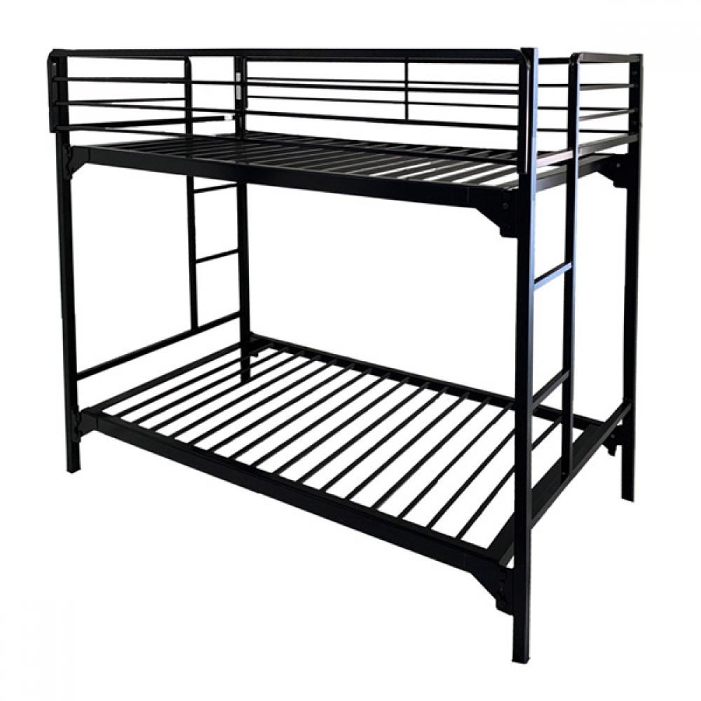 Military Grade Steel Bunk Bed Metal, Top Bunk Bed