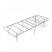 Value-Priced Shelter Foldable Steel Bed Frame - Pre-Assembled
