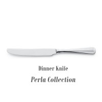 Perla Dinner Knives Cutlery Collection 18/10 Stainless Steel
