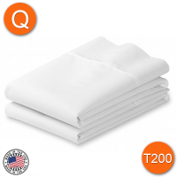Pillow Cases Made in USA T200 Queen