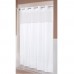 Ezee-Pzee Shower Curtains Patterned With Window And Liner