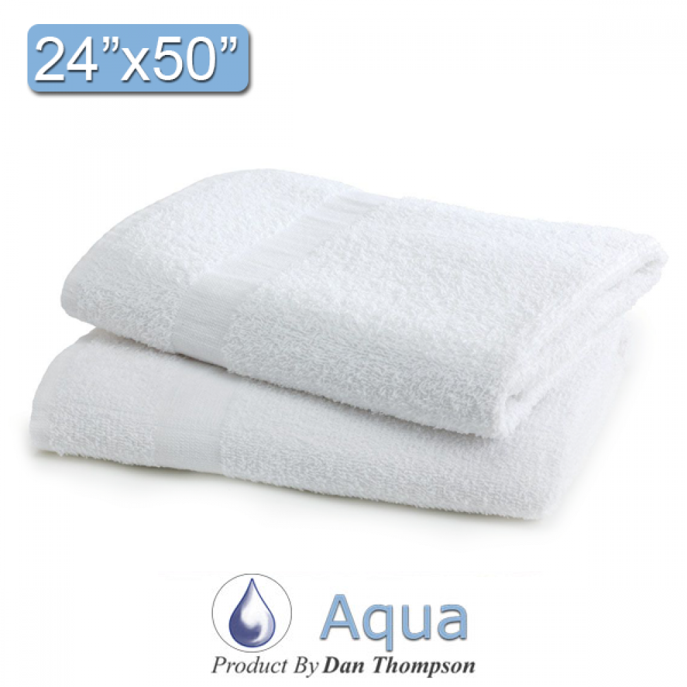 12 Pack Premium Cotton Blended 24x50 Bath Towels with Double Cam Borde –  Towels N More