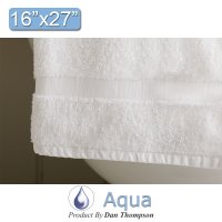 Aqua Hand Towels 16X27 Inches