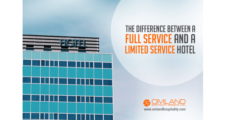 What is the difference between a full service and a limited service hotel