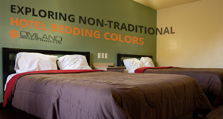 Beyond the Color White: Exploring Non-Traditional Hotel Bedding Colors