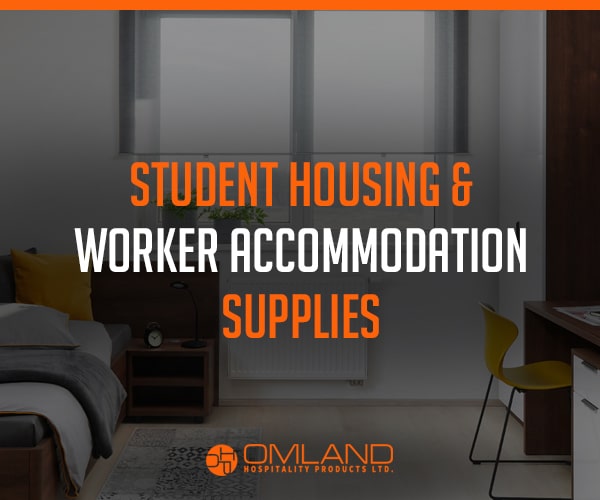 student housing and worker accommodation supplies