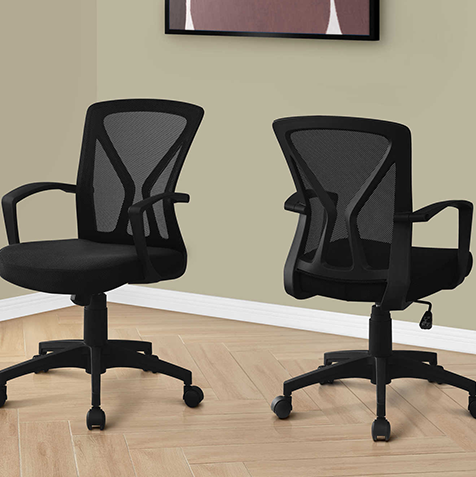 Office Chairs - Basic (Black)