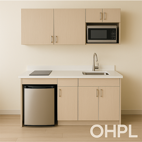 StudioLuxe Modular Kitchenette
