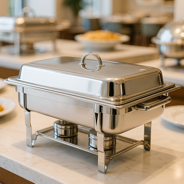 CHAFING DISH WITH STAINLESS STEEL LID