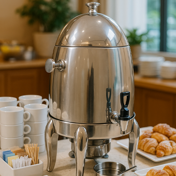 Coffee Urn / Water Boiler with Fuel Holder