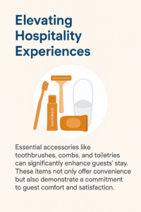 Elevating Guest Comfort Essentials Beyond the Guest Room: Essential Guest Accessories for Hospitality, Corporate, and Emergency Preparedness